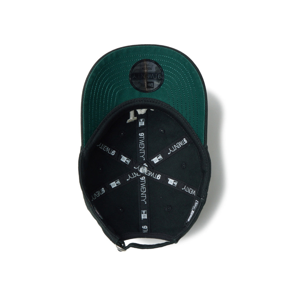 New Era Los Angeles Dodgers Visor Logo Black Youth 9TWENTY Adjustable Cap