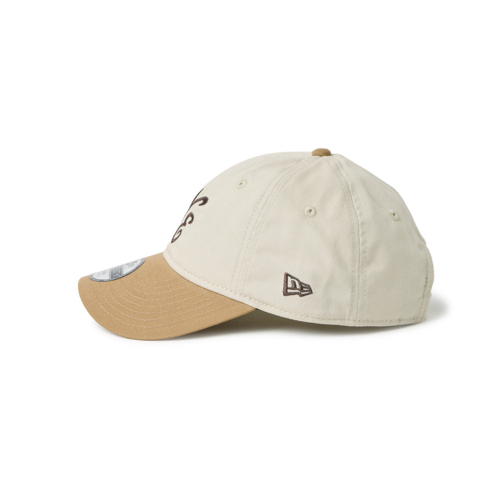 New Era NE Script Stone Khaki Youth 9TWENTY Adjustable Cap