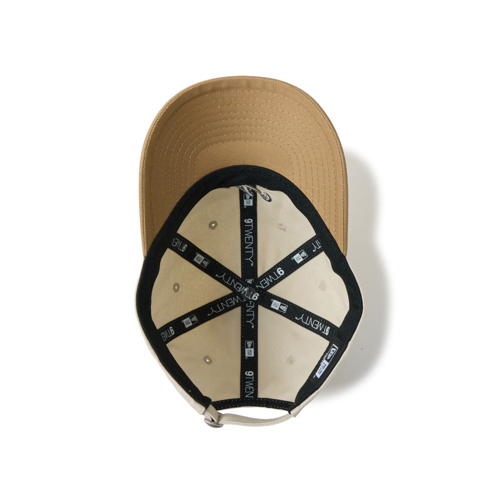 New Era NE Script Stone Khaki Youth 9TWENTY Adjustable Cap
