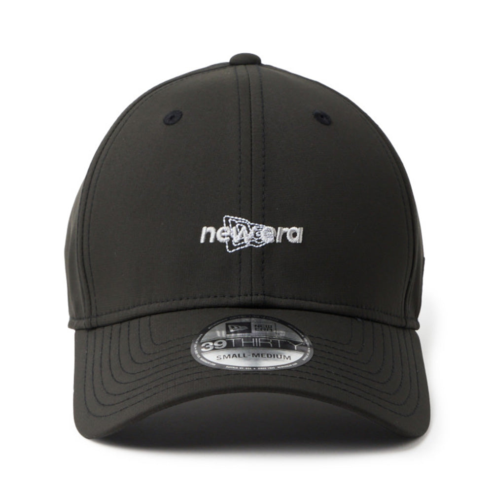 New Era Wordmark Woman Performance Black 39THIRTY Open Back Stretch Adjustable Cap