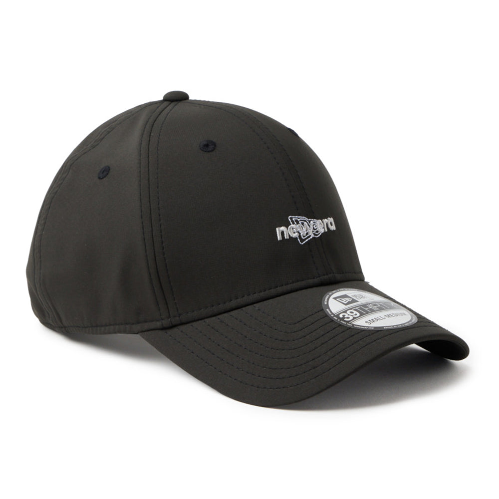 New Era Wordmark Woman Performance Black 39THIRTY Open Back Stretch Adjustable Cap