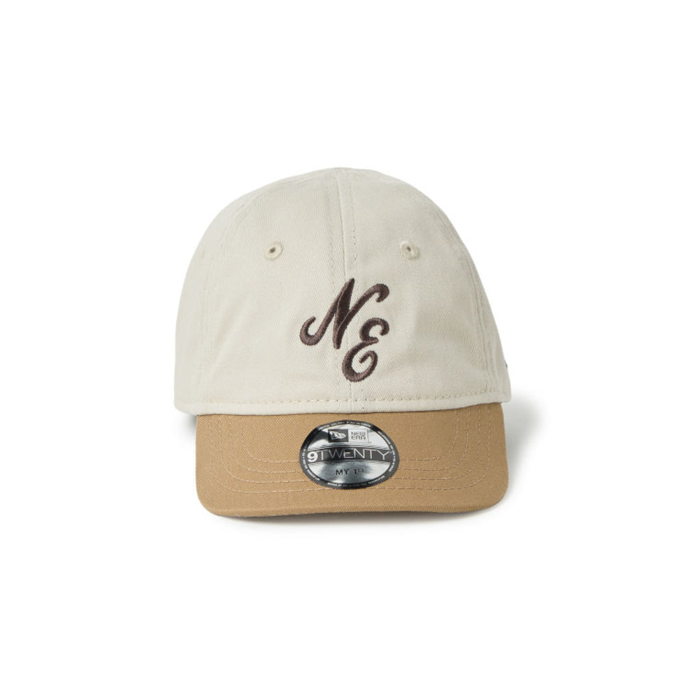 New Era NE Script Stone Khaki My 1st 9TWENTY Adjustable Cap