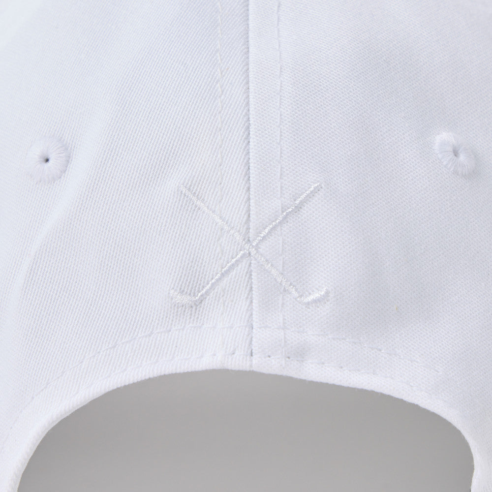 Oval Logo Golf Women White 9TWENTY Adjustable Cap