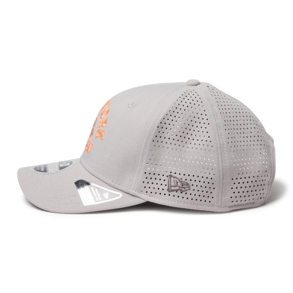 New Era Golf Laser Perforated Grey 9SEVENTY Stretch Snapback Cap