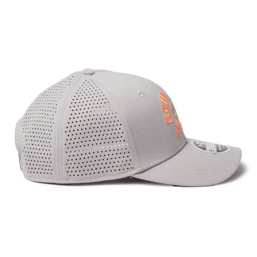 New Era Golf Laser Perforated Grey 9SEVENTY Stretch Snapback Cap