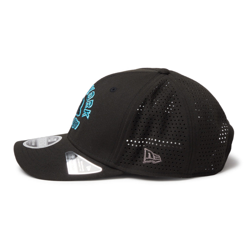 New Era Golf Laser Perforated Black 9SEVENTY Stretch Snapback Cap