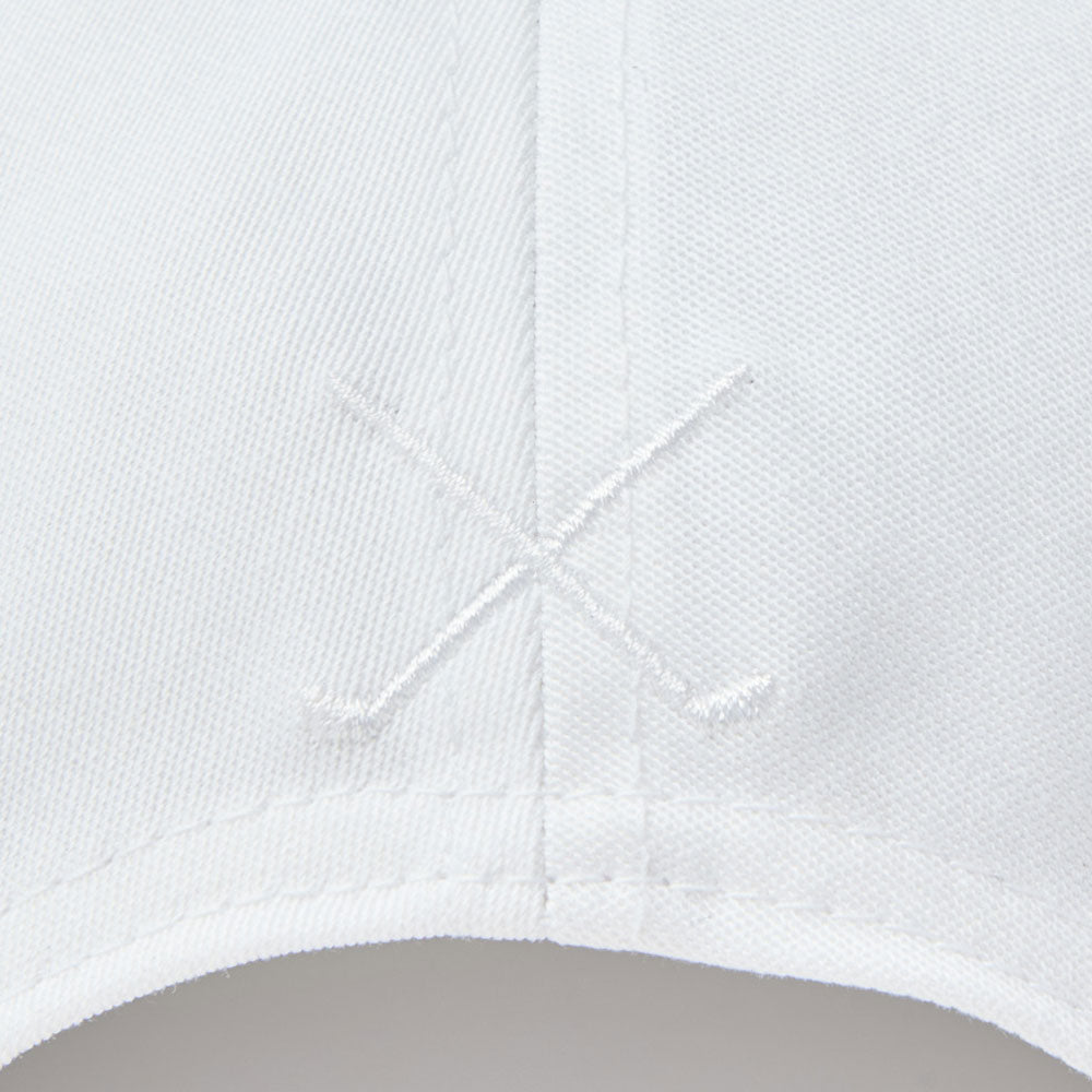 Script Oval Patch White Golf 9FIFTY Stretch Snapback Cap