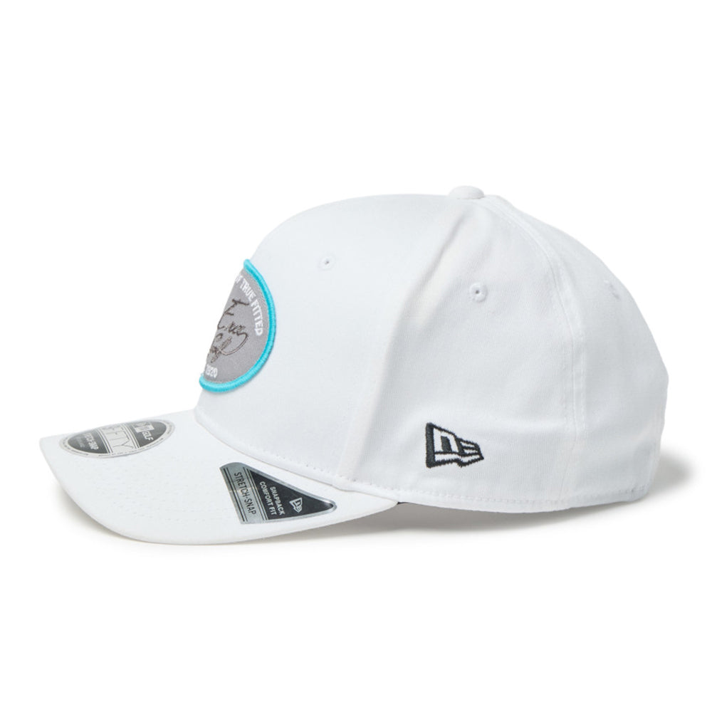 Script Oval Patch White Golf 9FIFTY Stretch Snapback Cap