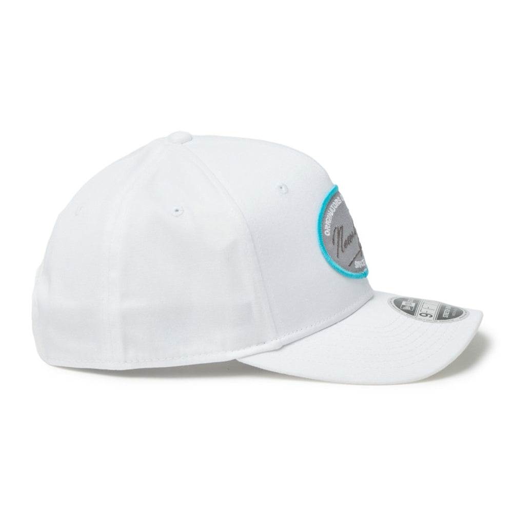Script Oval Patch White Golf 9FIFTY Stretch Snapback Cap