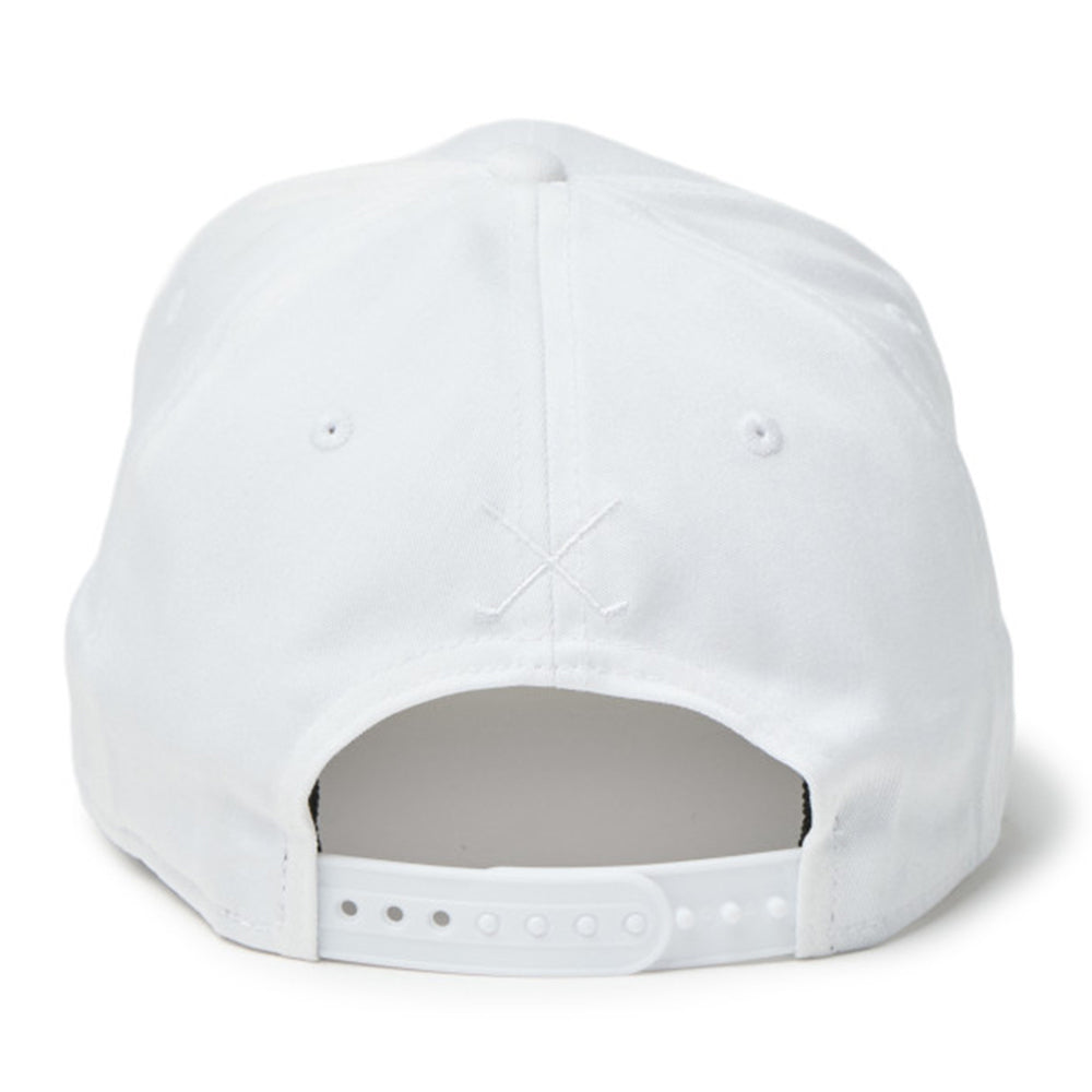 Script Oval Patch White Golf 9FIFTY Stretch Snapback Cap