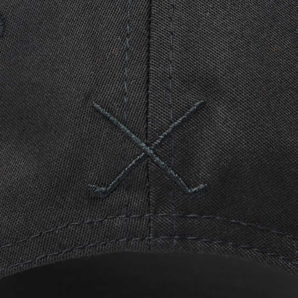 Script Oval Patch Black Golf 9FIFTY Stretch Snapback Cap