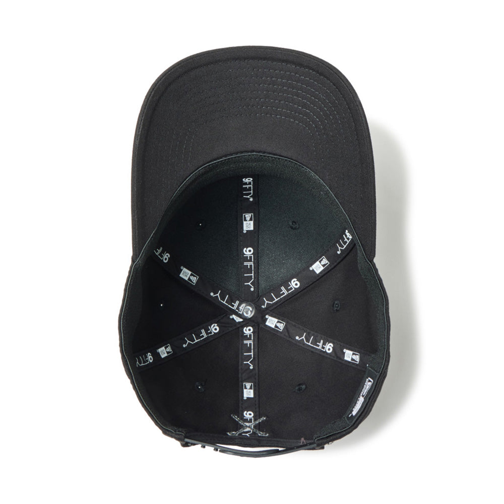 Script Oval Patch Black Golf 9FIFTY Stretch Snapback Cap