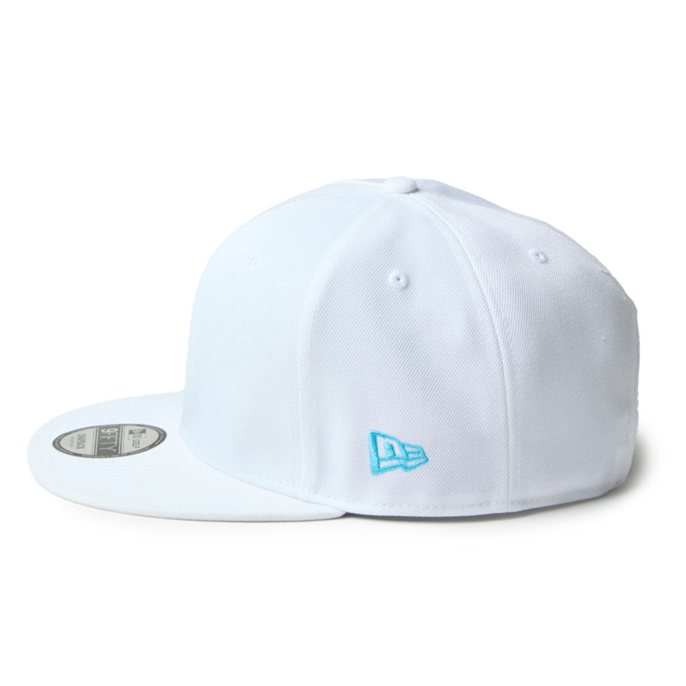 Wordmark Golf Stencil Logo White 9FIFTY Snapback Cap