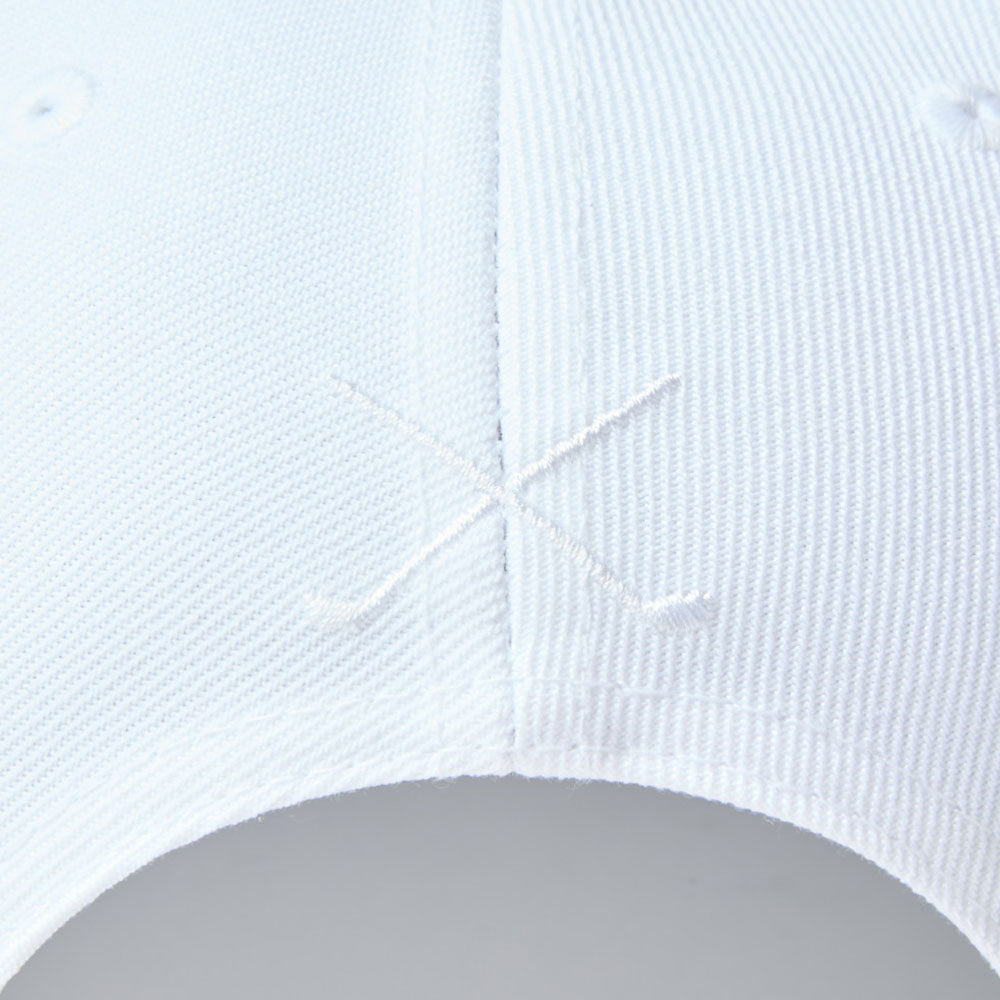 Wordmark Golf Stencil Logo White 9FIFTY Snapback Cap