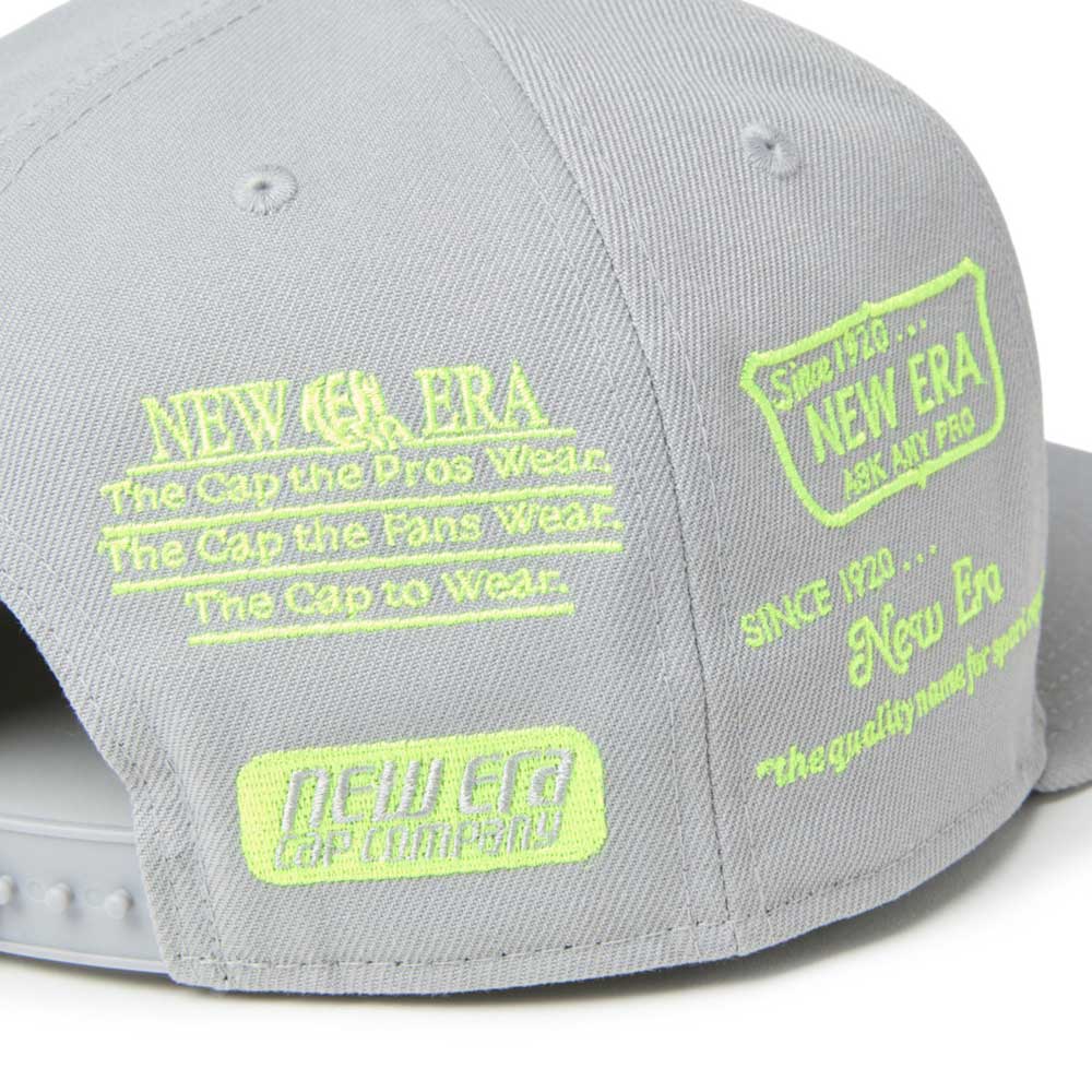 New Era Wordmark Golf NE Archive Grey 9FIFTY Snapback Cap