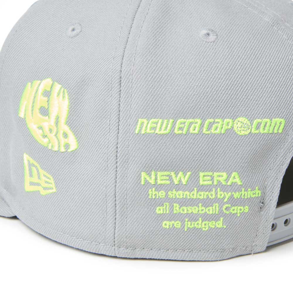 New Era Wordmark Golf NE Archive Grey 9FIFTY Snapback Cap