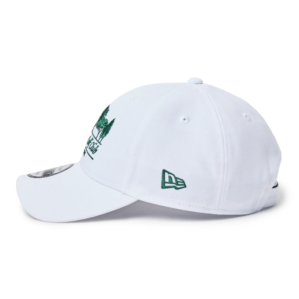 New Era Logo Golf Club Black 9FORTY Velcro Strap Adjustable Cap