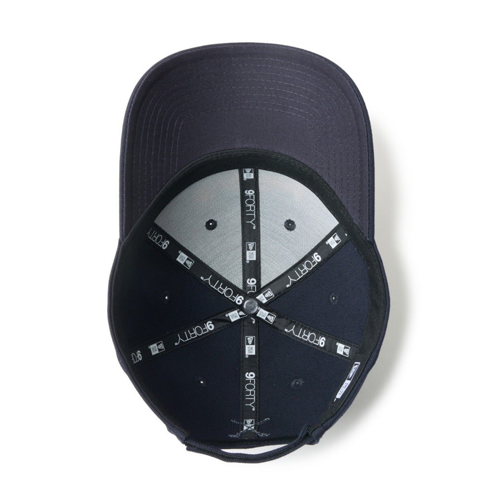 New Era Logo Golf Club Navy 9FORTY Velcro Strap Adjustable Cap
