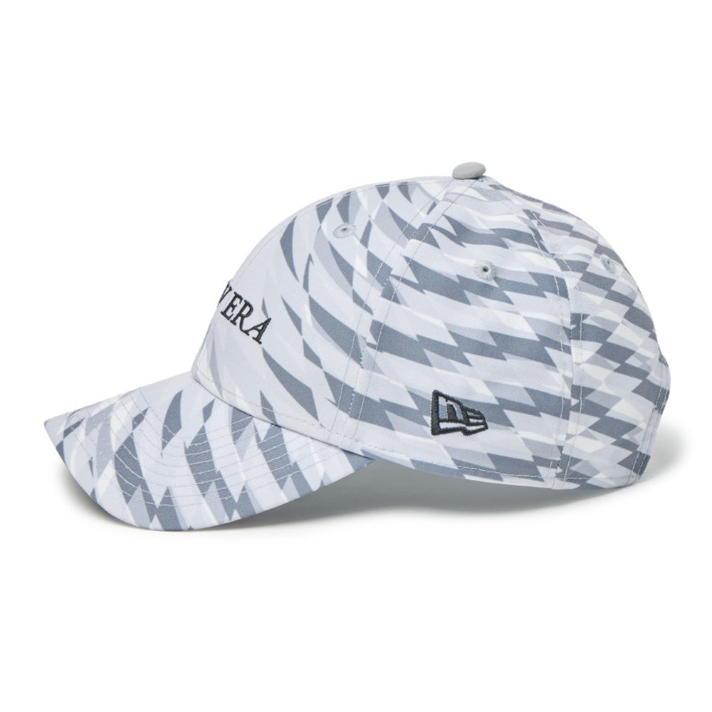 New Era Wordmark Golf Multi White 9FORTY Velcro Strap Adjustable Cap