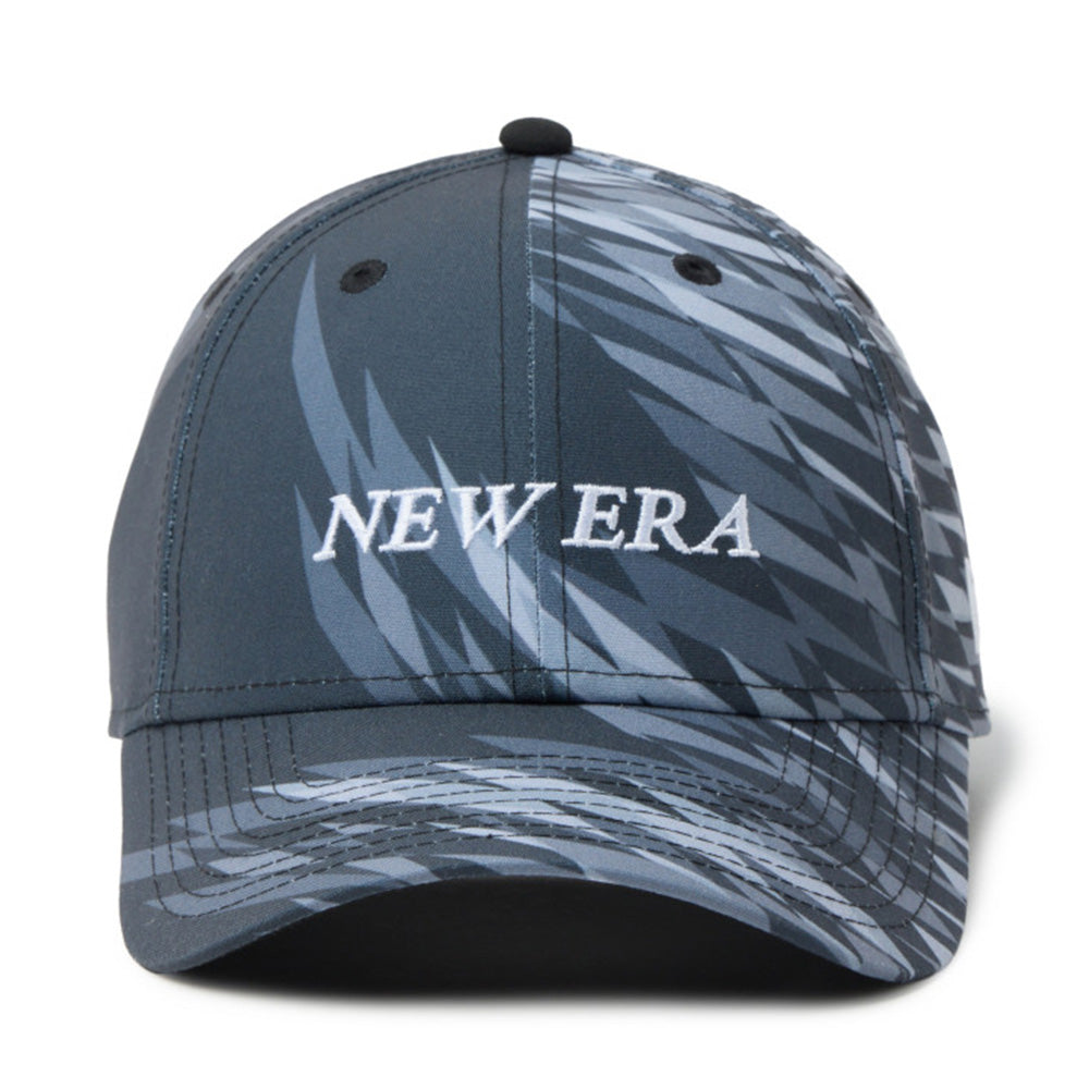 New Era Wordmark Golf Multi Black 9FORTY Velcro Strap Adjustable Cap