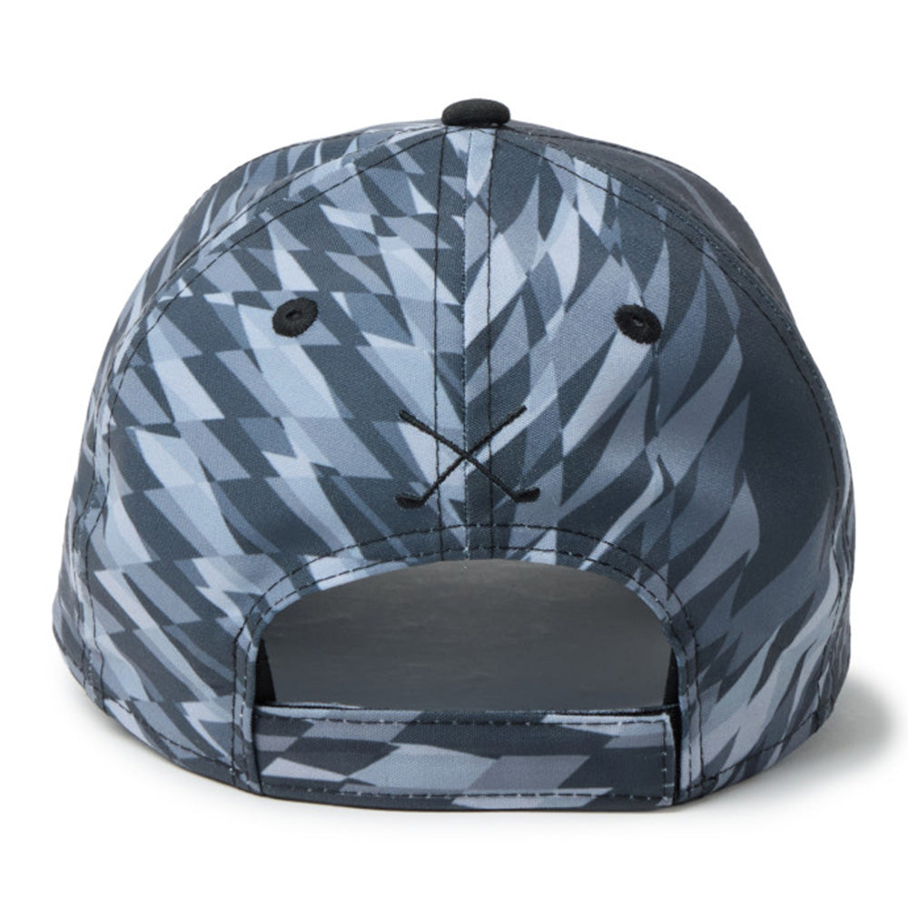 New Era Wordmark Golf Multi Black 9FORTY Velcro Strap Adjustable Cap