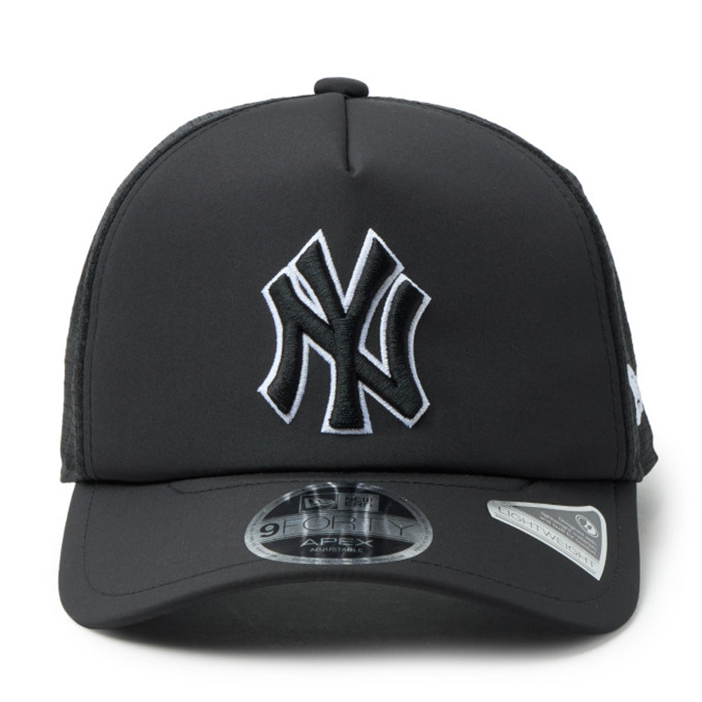 New Era New York Yankees Golf Black 9FORTY Apex Adjustable Cap