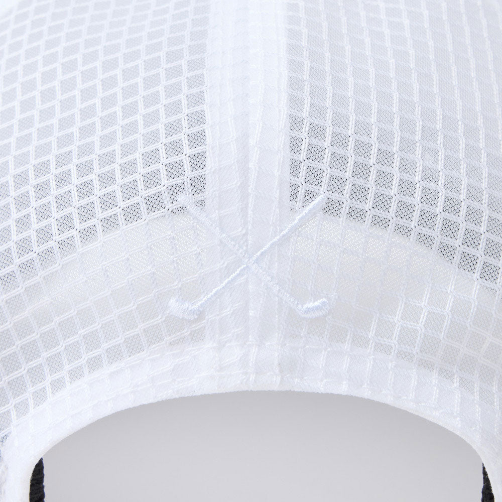 New Era Script Golf White 9FORTY Apex Adjustable Cap