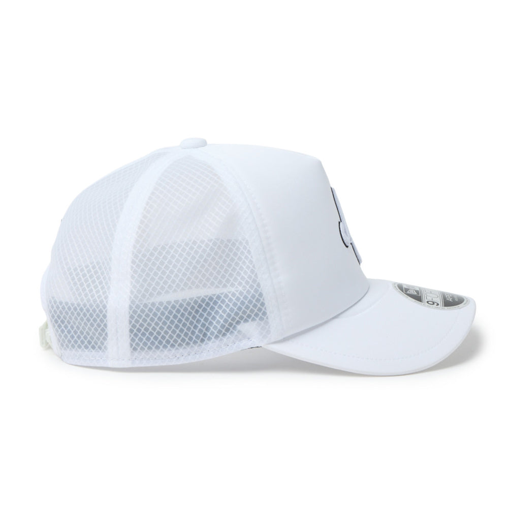 New Era Script Golf White 9FORTY Apex Adjustable Cap