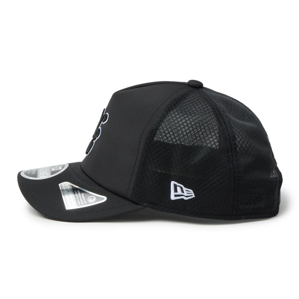 New Era Script Golf Black 9FORTY Apex Adjustable Cap
