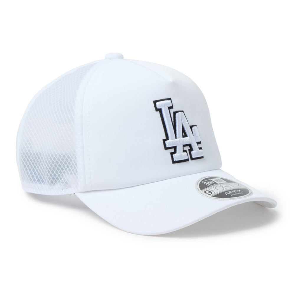 New Era Los Angeles Dodgers Golf White 9FORTY Apex Adjustable Cap