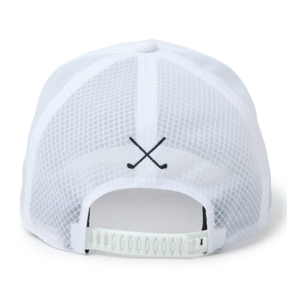 New Era Los Angeles Dodgers Golf White 9FORTY Apex Adjustable Cap