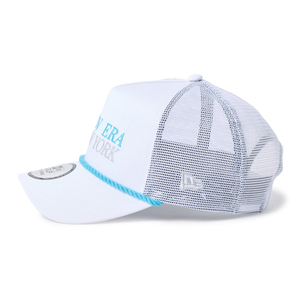 New Era Wordmark Golf White Rope 9FORTY A-Frame Adjustable Cap