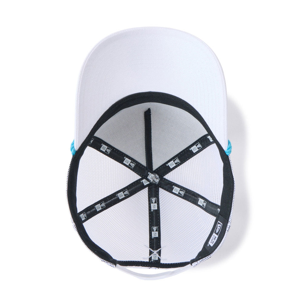 New Era Wordmark Golf White Rope 9FORTY A-Frame Adjustable Cap