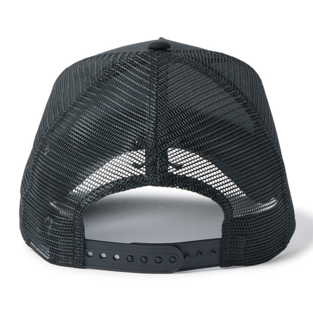 New Era Wordmark Golf Black Rope 9FORTY A-Frame Trucker Adjustable Cap