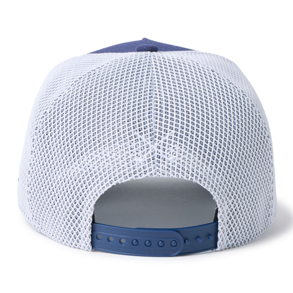 New Era Golf Double Mesh Navy White 9FORTY A-Frame Adjustable Cap