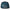 New Era Golf Double Mesh Black Teal 9FORTY A-Frame Trucker Snapback Cap