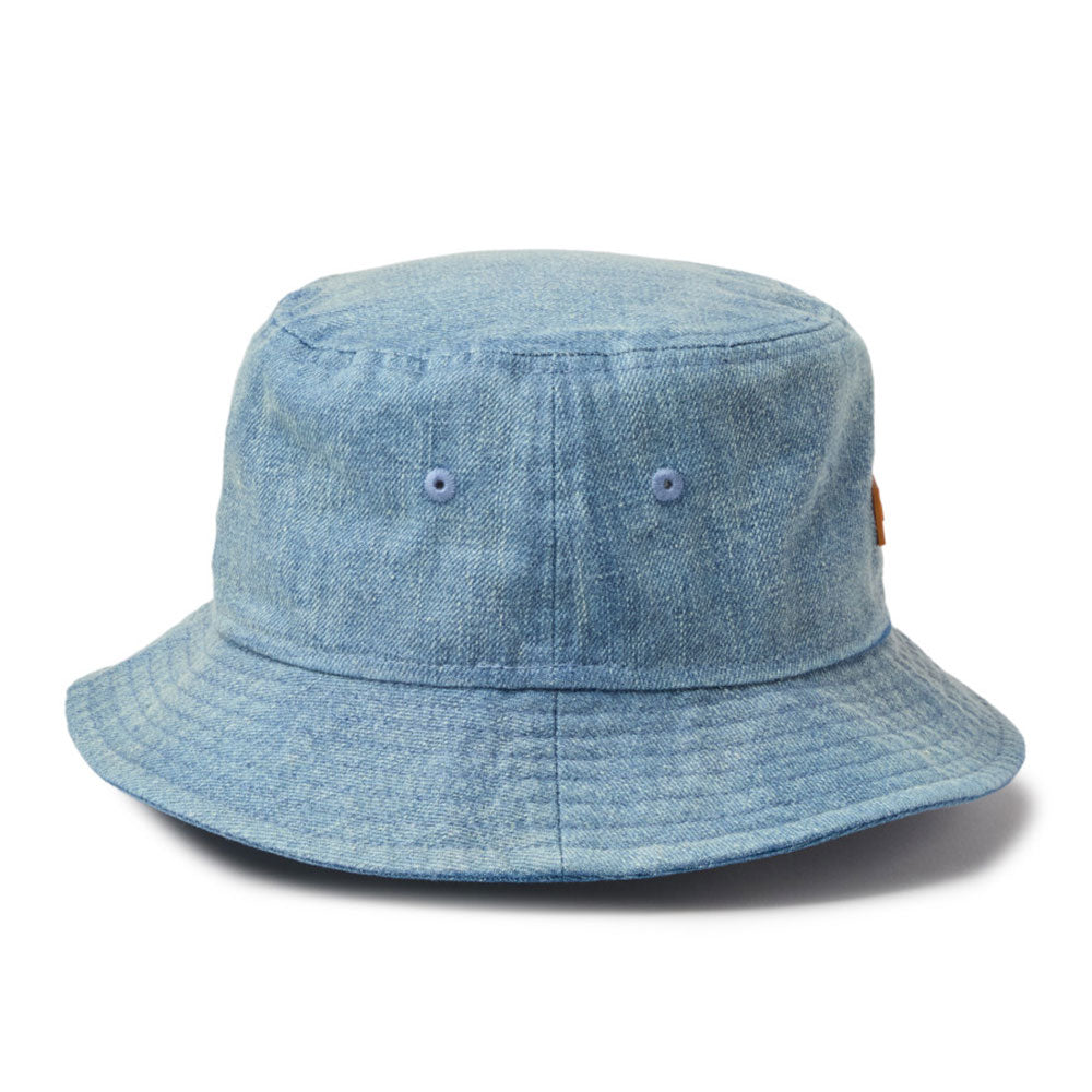 1920 Patch Washed Denim Bucket Hat