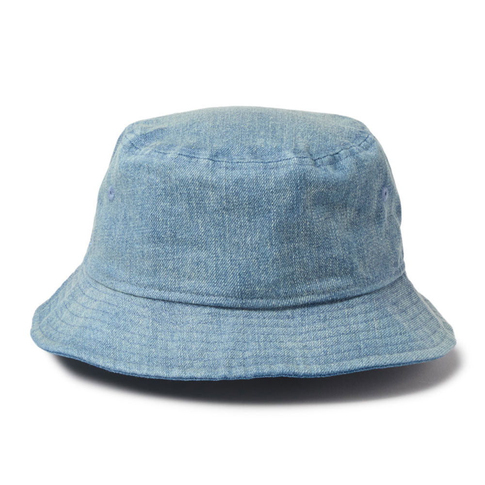 1920 Patch Washed Denim Bucket Hat
