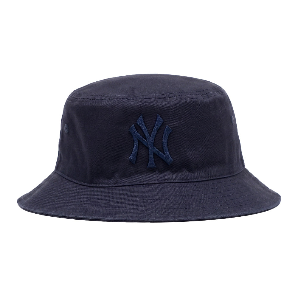 New Era New York Yankees Reversible Navy Grey Bucket Hat