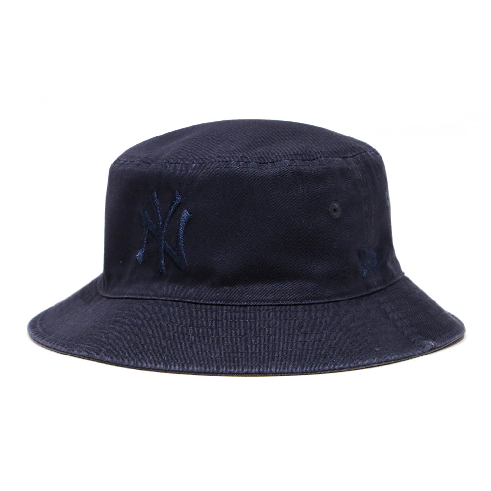 New Era New York Yankees Reversible Navy Grey Bucket Hat