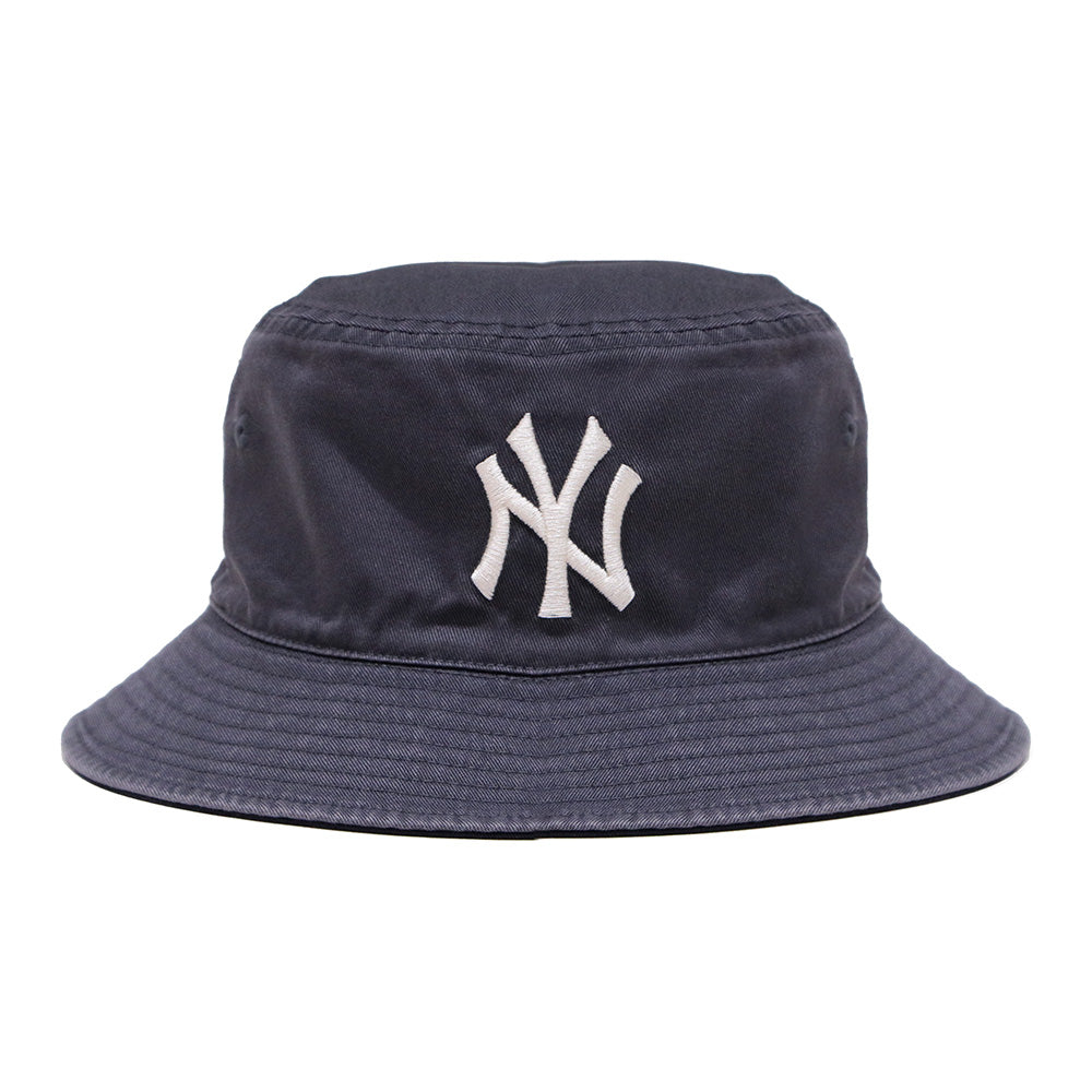 New Era New York Yankees Reversible Navy Grey Bucket Hat