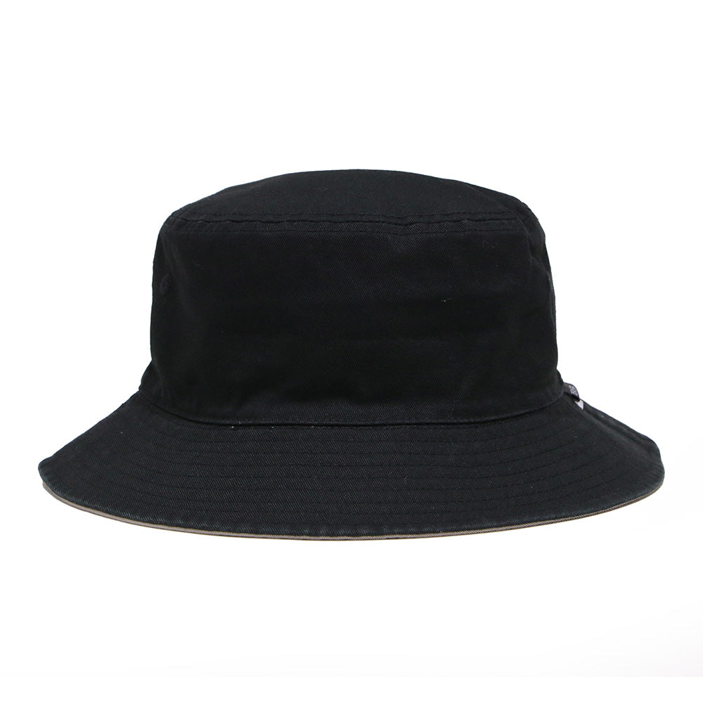 New Era Los Angeles Dodgers Reversible Black Pebble Bucket Hat