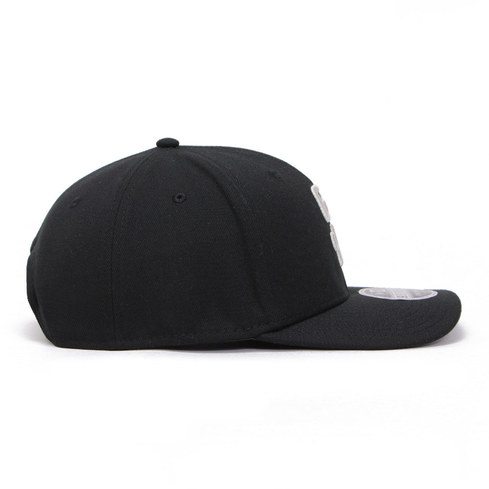 New Era San Diego Padres Black 9SEVENTY Stretch Snapback Cap