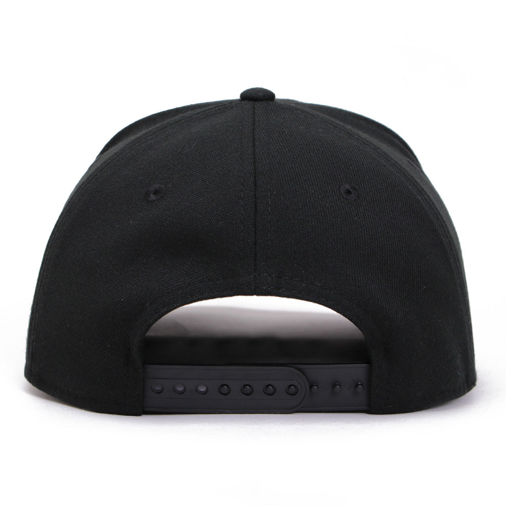 New Era San Diego Padres Black 9SEVENTY Stretch Snapback Cap