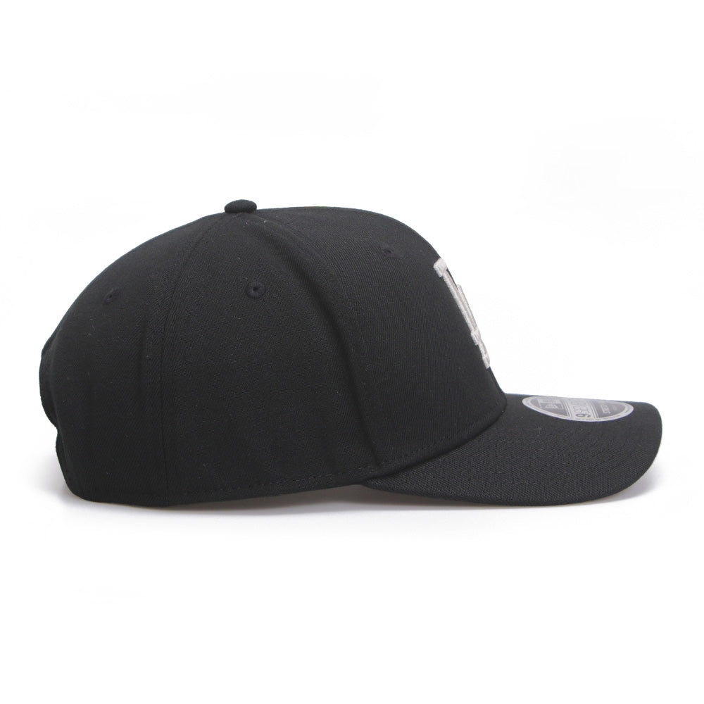 New Era Los Angeles Dodgers Black 9SEVENTY Stretch Snapback Cap