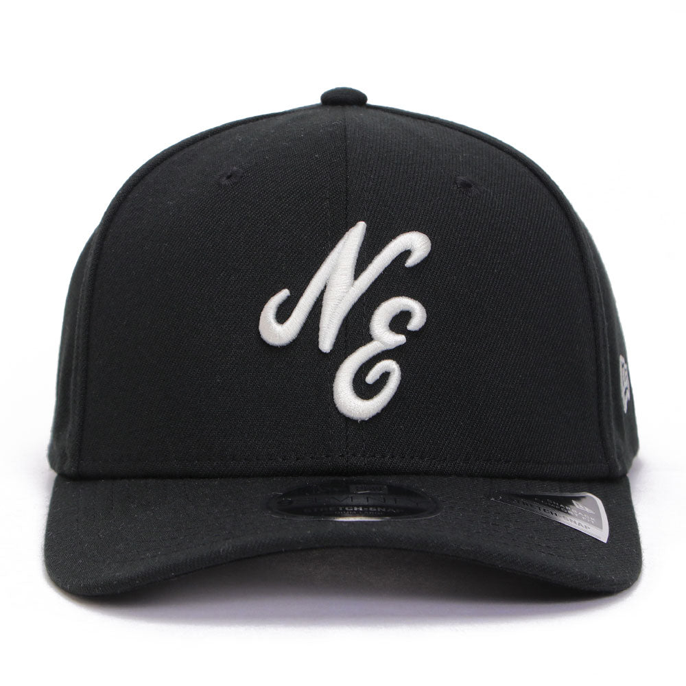 New Era NE Script Black 9SEVENTY Stretch Snapback Cap