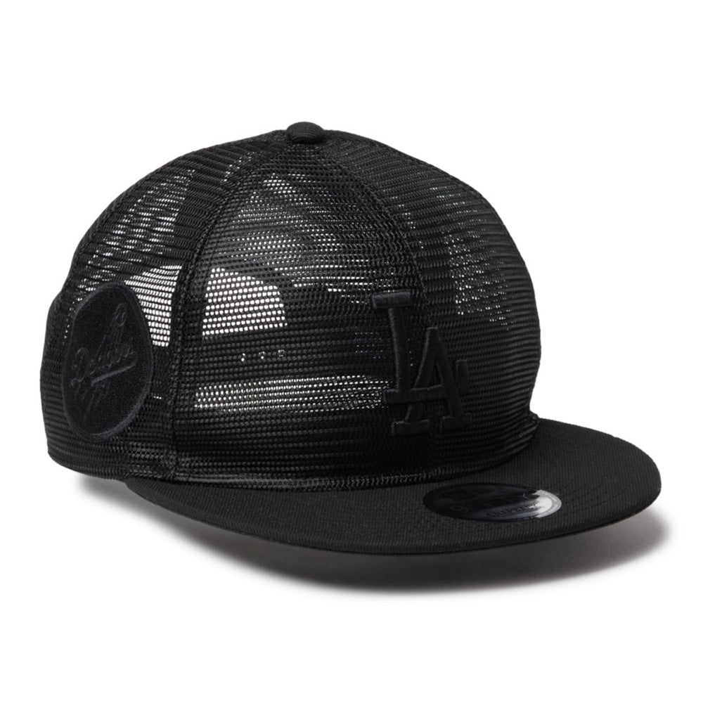New Era Los Angeles Dodgers All Mesh Black 9FIFTY Snapback Cap