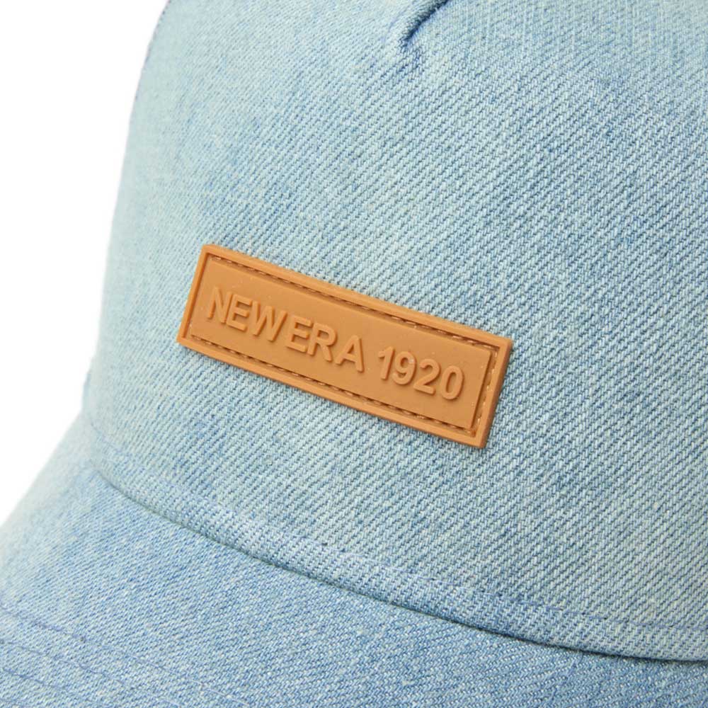 1920 Patch Washed Denim 9FORTY A-Frame Trucker Snapback Cap