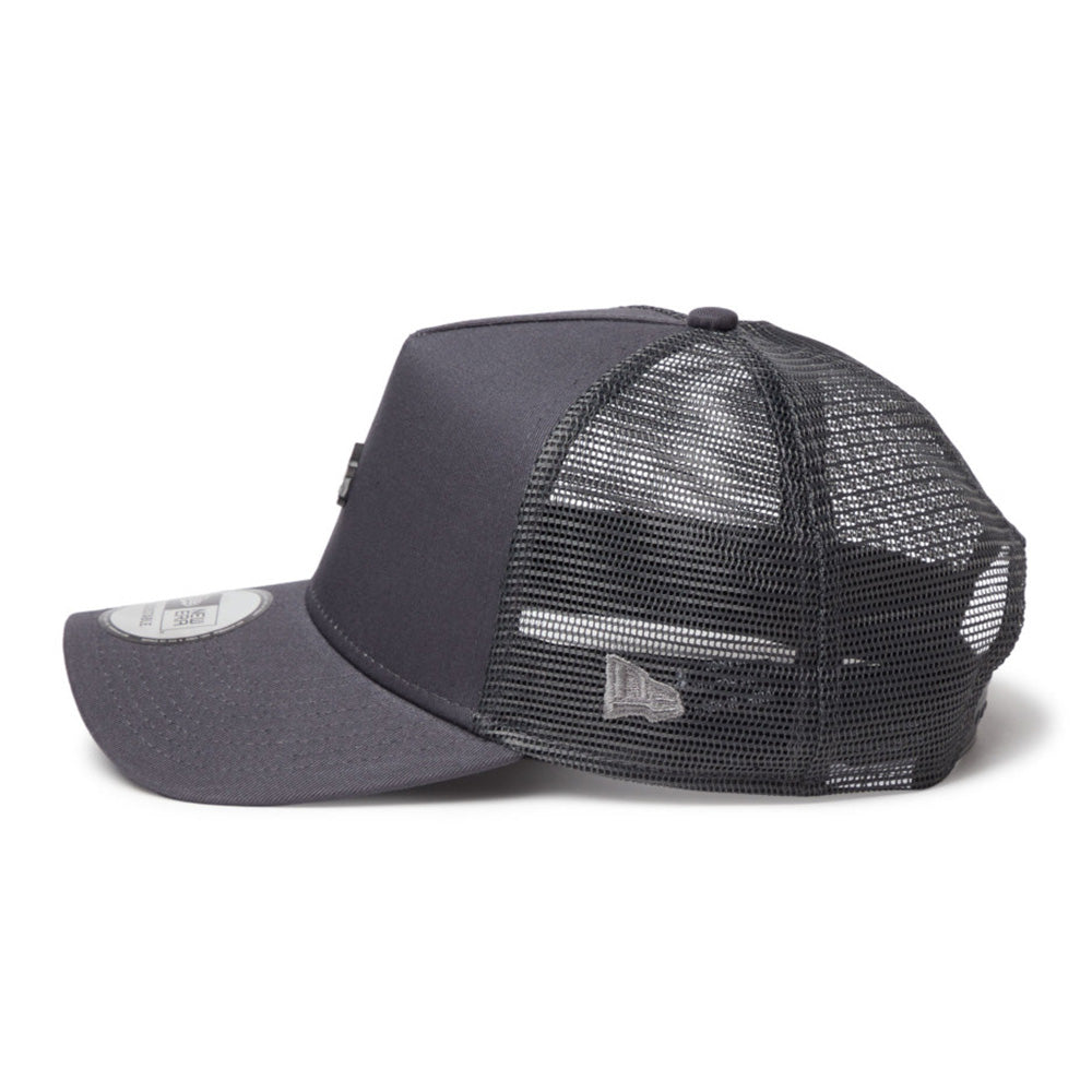 New Era Metal Flag Graphite 9FORTY A-Frame Trucker Adjustable Cap