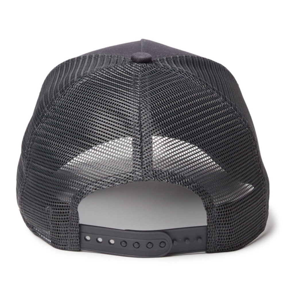 New Era Metal Flag Graphite 9FORTY A-Frame Trucker Adjustable Cap